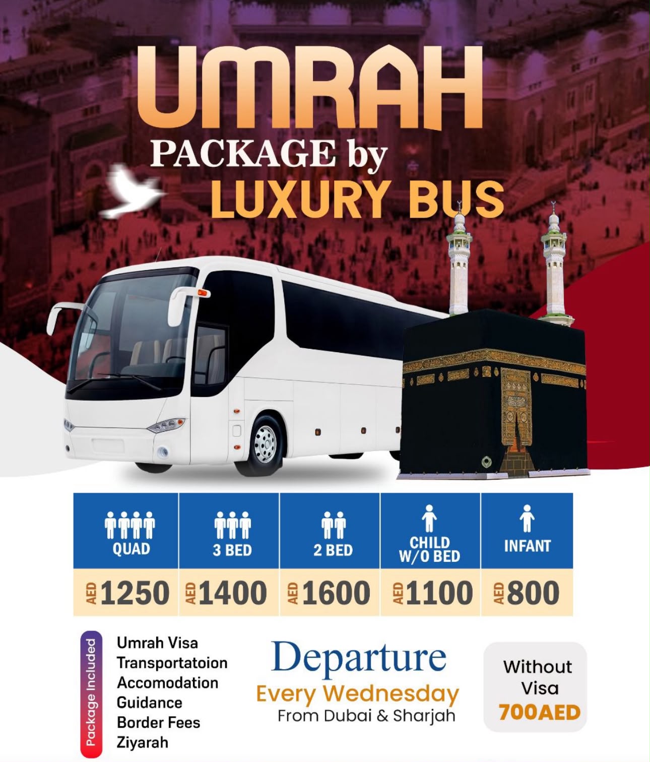 Kaaba in Mecca - Al Hamar Umrah Service